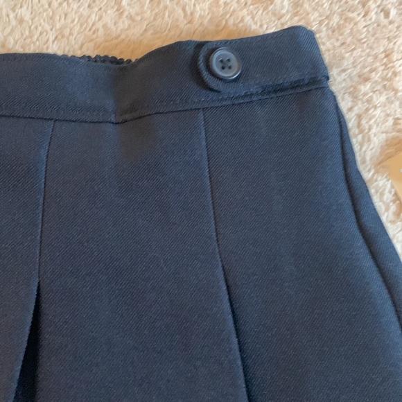 NWT Dockers Navy Blue Pleated Skirt/Skort 6 Girls - Picture 3 of 8
